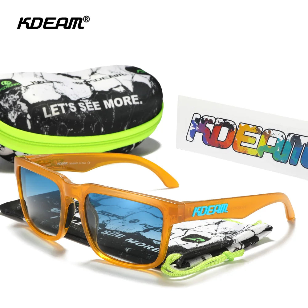 New Colors By KD332 Square Polarized Sunglasses For Men And Women.