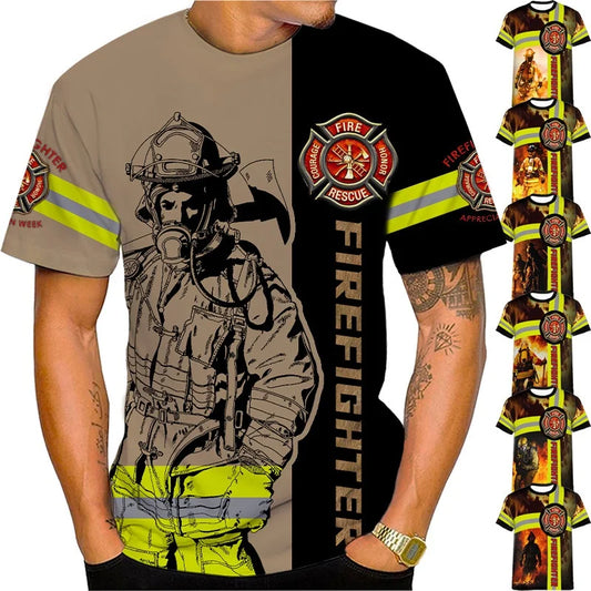 New Fire-Fighter T-Shirts