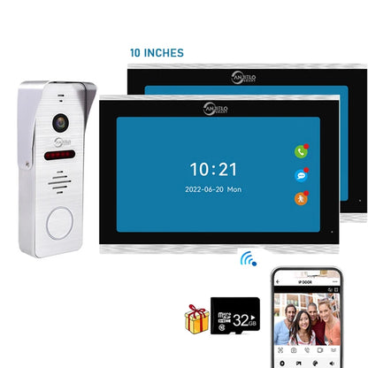 New Tuya 7/10 Inch  Video Intercom Wifi Tuya Smart Home video doorbell System.