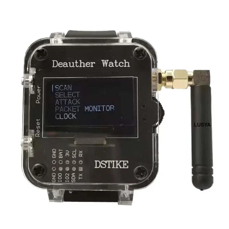 Next-Gen Deauther Watch V3S: The Ultimate WiFi Network Testing Tool