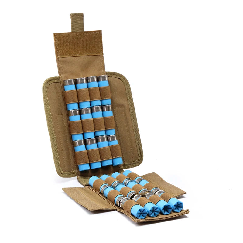 12 Gauge Ammo Shells Reload Magazine Pouches Bag