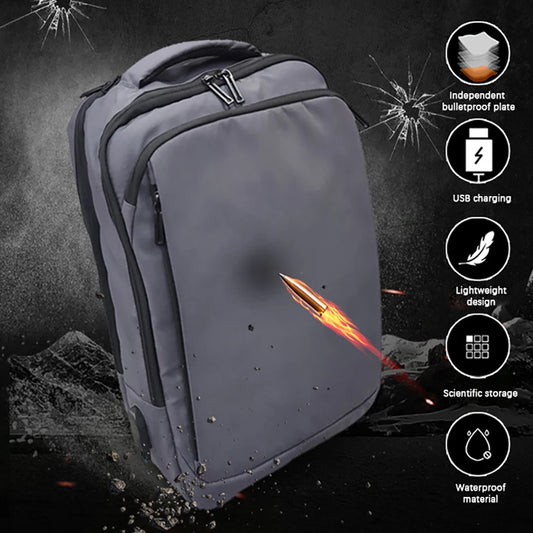 Outdoor Tactical Bulletproof Backpack - Waterproof, Durable & Spacious