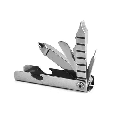 Portable Multitool Pliers Stainless Steel Keychain