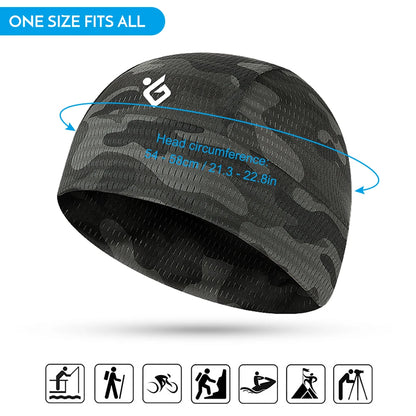 Quick Dry Cycling Beanie-Windproof, Cooling Fabric
