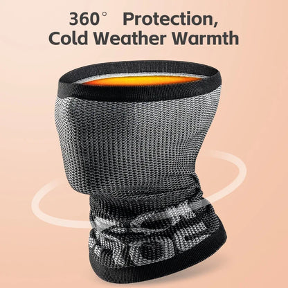 "ROCKBROS Thermal Balaclava: Breathable & Windproof Bike Mask for Winter Outdoor Activities"