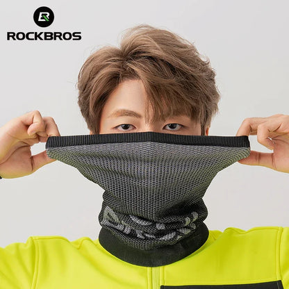 "ROCKBROS Thermal Balaclava: Breathable & Windproof Bike Mask for Winter Outdoor Activities"