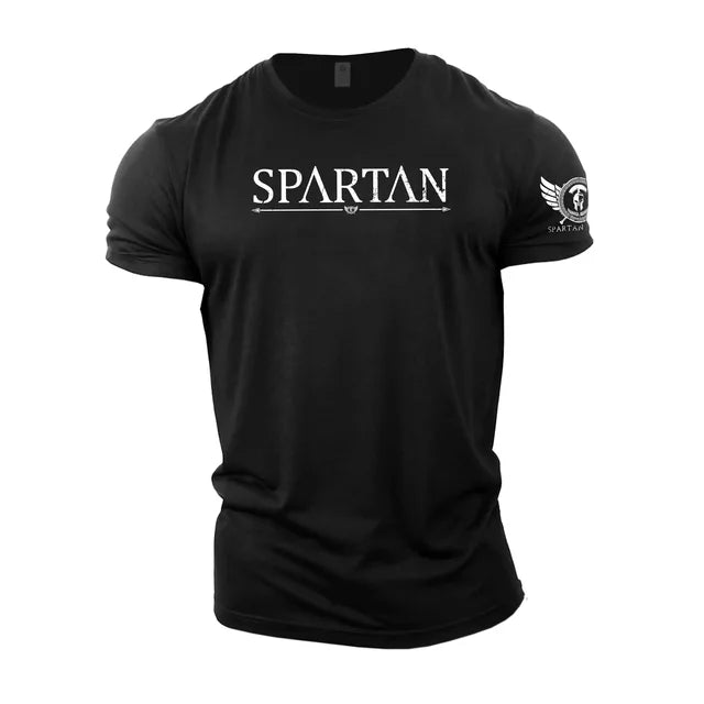 Retro Spartan Short Sleeve O-Neck Oversized T Shir