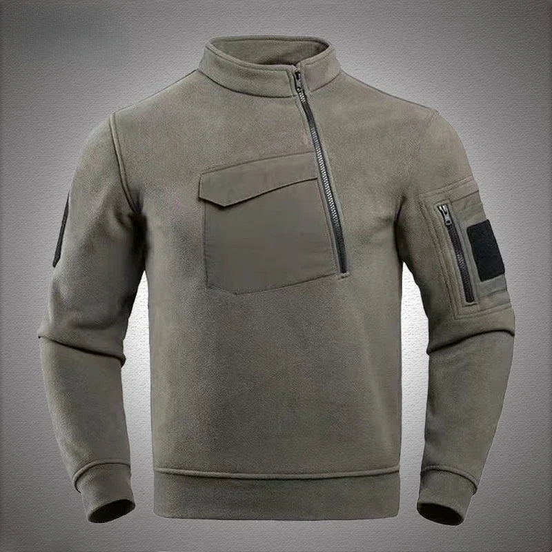 Men's Winter Tactical Fleece Hoodies: Warmth and Utility Combined