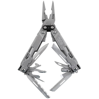 SOG 21 in 1 PowerAccess Deluxe Multi-Tool Military Tactical Folding Multitool Pliers Outdoor Survival Camping - PA2001/2002-CP