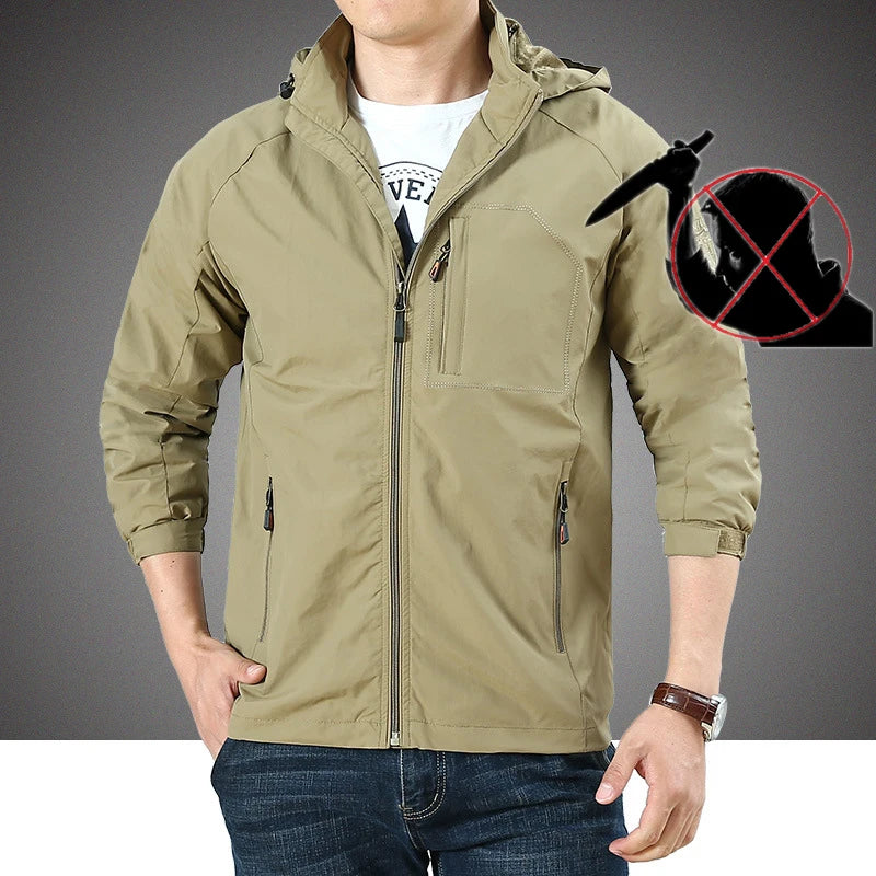 Slash Proof Material Jacket for Undercover and High Risk Operatives