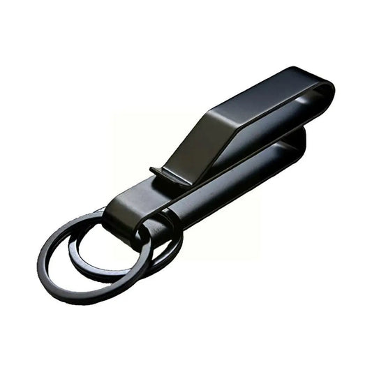 Stainless Steel Belt Hook Carabiner Car -Tactical Outdoor EDC Tool P6D6