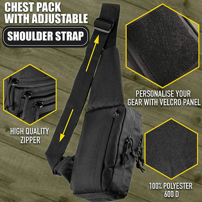 Tactical Pistol Gun  Cross-body Shoulder Bag