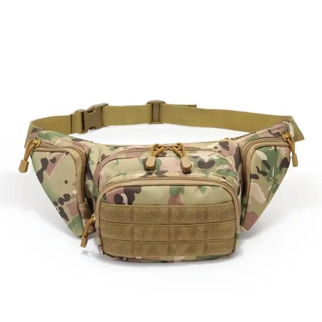 Tactical Waist Bag Concealed Gun Carry Pouch Military Pistol Holster Fanny Pack Sling Shoulder Bags for Outdoor Hunting Camping