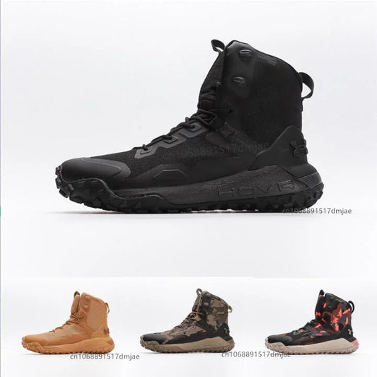 UNDER ARMOUR UA Project Rock Johnson HOVR Dawn Winter Outdoor Mens Training Shoes Bull's Head Waterproof Tactical Boots