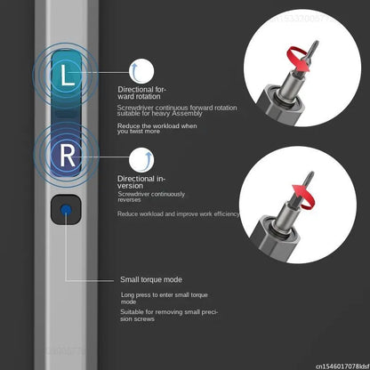 USB Chargeable Cordless Screw Driver Kit