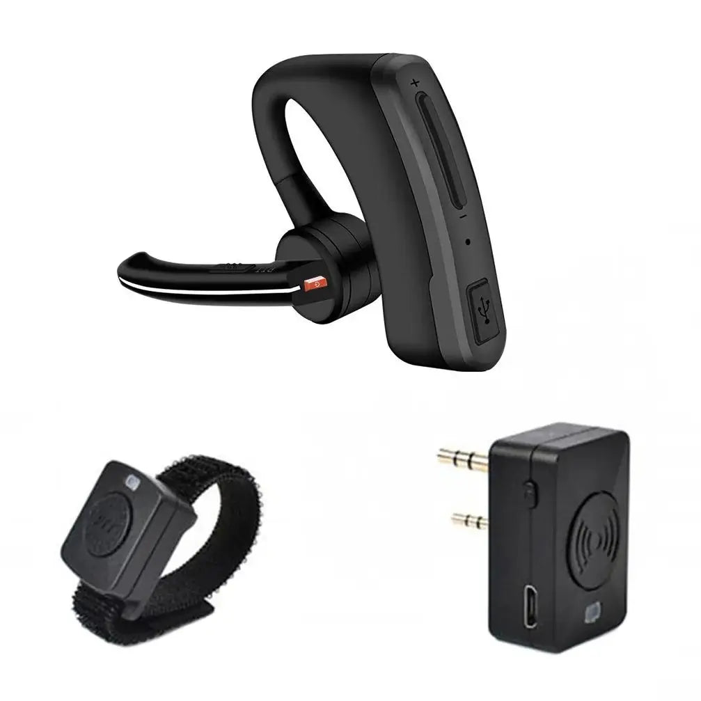 Walkie Talkie Headset PTT Wireless Bluetooth Earphone for Two way Radio K Port Wireless headphone for Baofeng UV 5R 82 8W 888s