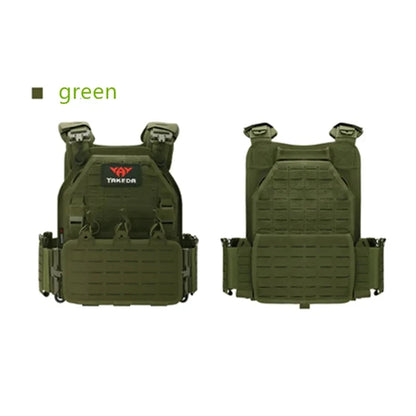 Yakeda New combat vest 6094 quick detachable light laser cut tactical vest black gear to carry Military tactical vest