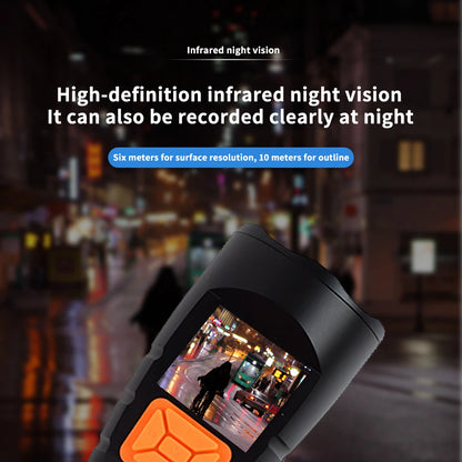 "Flashlight Camera Combo: Handheld 4G WiFi DVR Smart Cam for Live Video Recording"