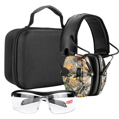 ZOHAN Earmuffs Active Headphones for Shooting Electronic Hearing protection Ear protect Noise Reduction active hunting headphone