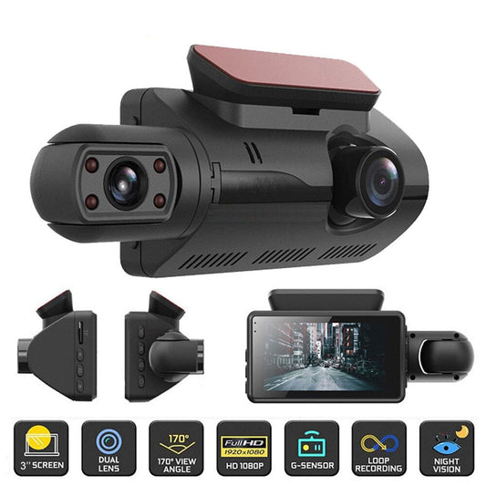 "Drive Safely and Securely with Our FHD Car DVR Dash Cam!"